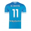 SSC Napoli Kevin De Bruyne #11 Hjemmedrakt 2025-26 Kortermet